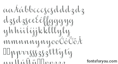 Inscreamingcolor font – hungarian Fonts