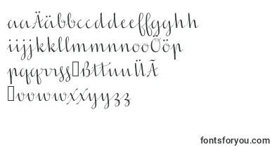 Inscreamingcolor font – german Fonts