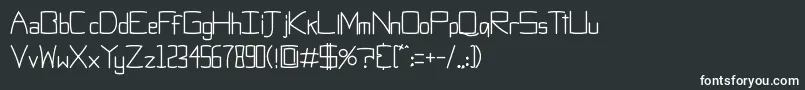 ObtiSans Font – White Fonts