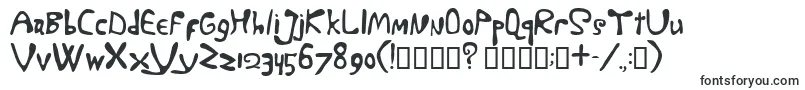 Шрифт MartyBold – стандартные шрифты