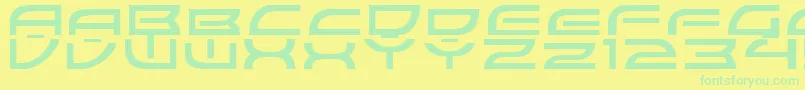 Więcej informacji o czcionce ColonyWarsNormal Czcionka ColonyWarsNormal – zielone czcionki na żółtym tle