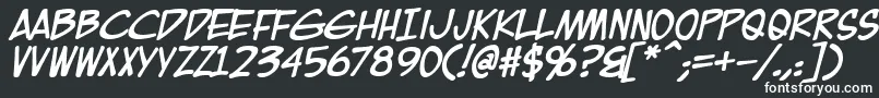 EurocomicBold Font – White Fonts