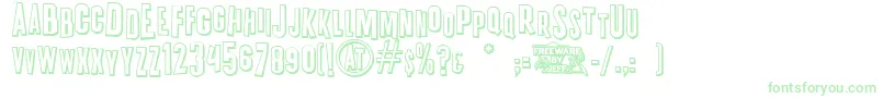 K.P.DutyOvertimeJl Font – Green Fonts