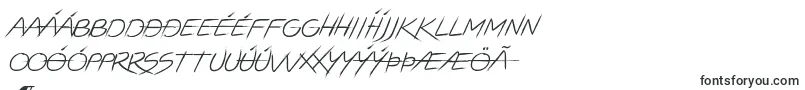 LightstrikeTrial Font – Icelandic Fonts