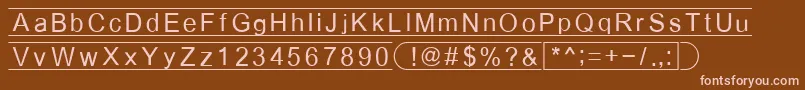 Подробнее о шрифте Fibox Шрифт Fibox – розовые шрифты на коричневом фоне