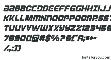  Ozdacondital font