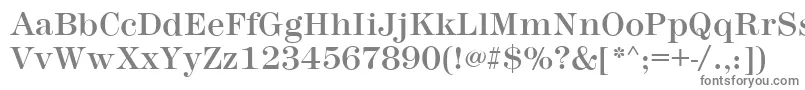 Шрифт MontpellierRegular – серые шрифты