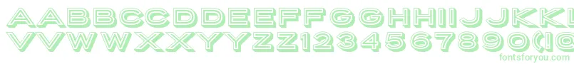 PorterSansInlineBlock Font – Green Fonts