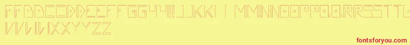 More about Silvent Font Silvent Font – Red Fonts on Yellow Background