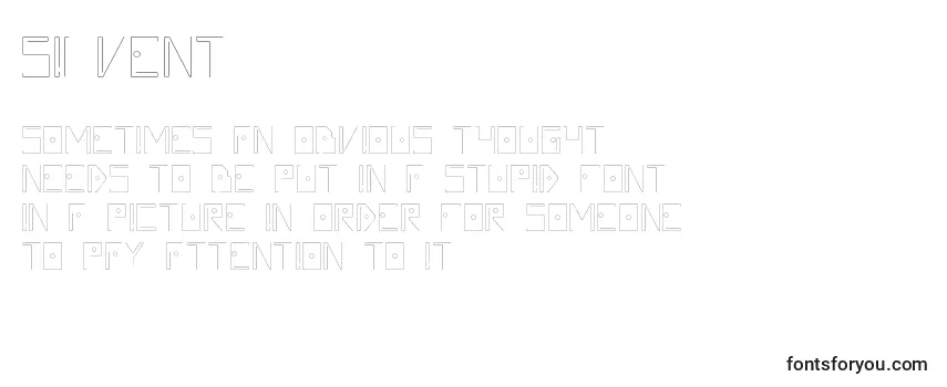 Silvent Font