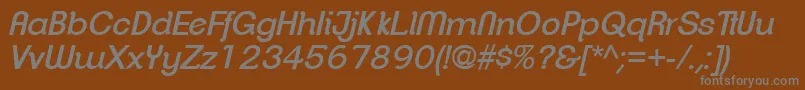 More about ClementepdajRegularitalic Font ClementepdajRegularitalic Font – Gray Fonts on Brown Background