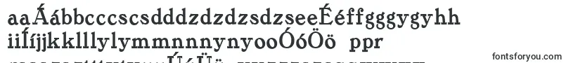 Шрифт Tanglewood – венгерские шрифты