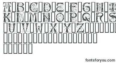 Silvus font – Fonts For Initials