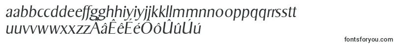 SigvarserialLightItalic Font – Frisian Fonts
