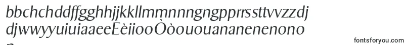 SigvarserialLightItalic Font – Creole Fonts