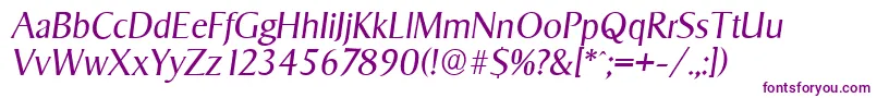 SigvarserialLightItalic Font – Purple Fonts