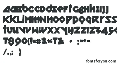  Relishgarglerink font