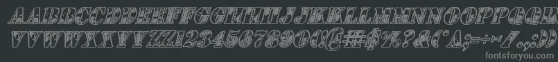 Más sobre la fuente 1stCavItalic fuente 1stCavItalic – Fuentes Grises Sobre Fondo Negro