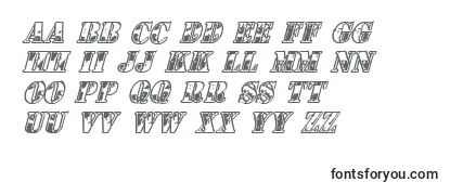 1stCavItalic Font
