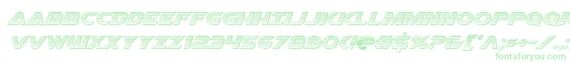 Airstrikechrome Font – Green Fonts