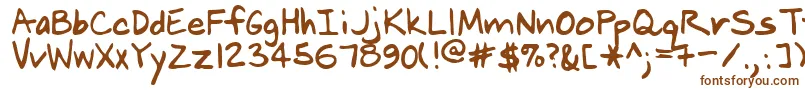 MookRegular Font – Brown Fonts