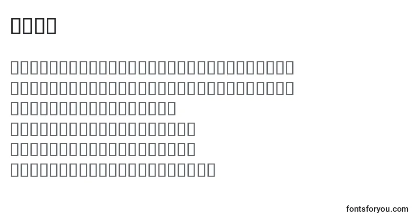 Шрифт T132 – алфавит, цифры, специальные символы