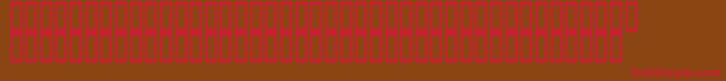 SteinbergChordSymbols Font – Red Fonts on Brown Background