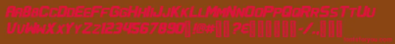 Подробнее о шрифте FlatwheatRegular Шрифт FlatwheatRegular – красные шрифты на коричневом фоне