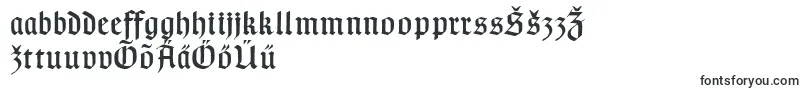 Typographergotischaunz1 Font – Estonian Fonts
