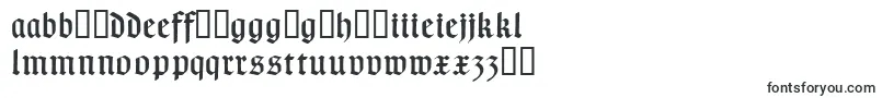 Typographergotischaunz1-Schriftart – maltesische Schriften