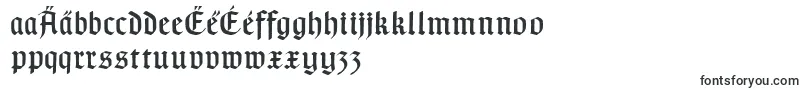Fonte Typographergotischaunz1 – fontes macedônias