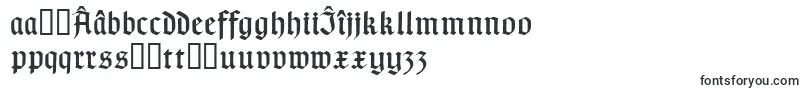 Шрифт Typographergotischaunz1 – румынские шрифты