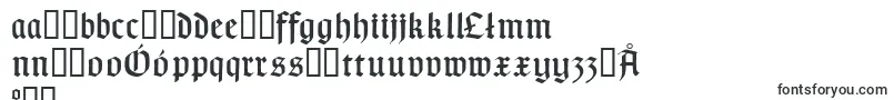 Fonte Typographergotischaunz1 – fontes polonesas