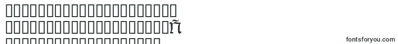 フォントTypographergotischaunz1 – セルビアのフォント