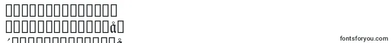 フォントTypographergotischaunz1 – 中国の文字（簡体字）