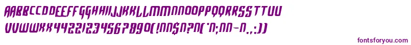 AlphaSapphire Font – Purple Fonts on White Background