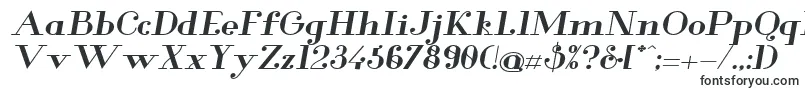 GlamorBoldextendeditalic-Schriftart – Schriftarten, die mit G beginnen
