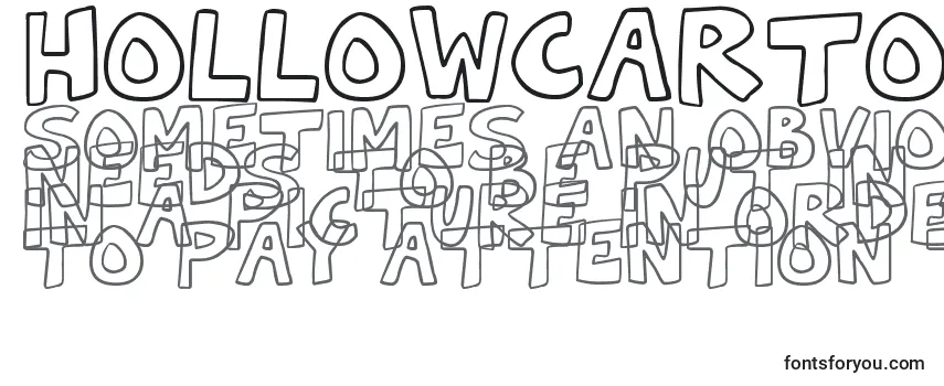 HollowCartoonlings Font
