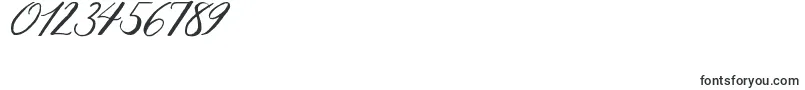 フォントJandaaslongasyouloveme – 数字と数値のためのフォント