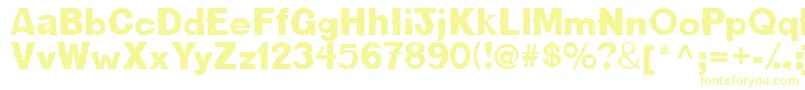 Cactusssk Font – Yellow Fonts