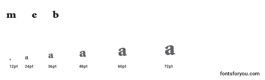 MinionExpertBlack Font Sizes