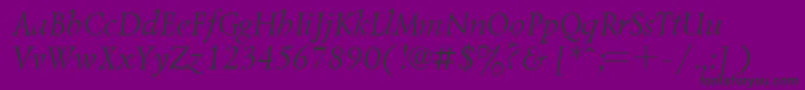 Saiba mais sobre a fonte UkrainiangoudyoldItalic Fonte UkrainiangoudyoldItalic – fontes pretas em um fundo violeta