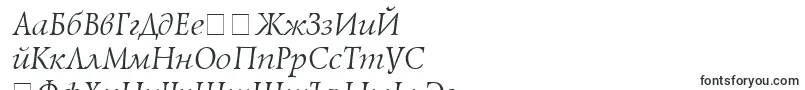 UkrainiangoudyoldItalic-Schriftart – russische Schriften