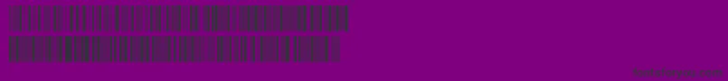 Code ffy Font – Black Fonts on Purple Background