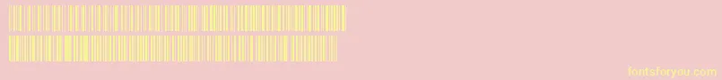 Code ffy-Schriftart – Gelbe Schriften auf rosa Hintergrund