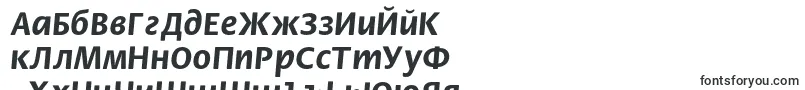 FiestacBold-Schriftart – bulgarische Schriften