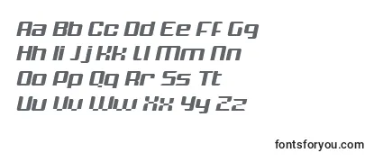 Обзор шрифта KrunchItalic