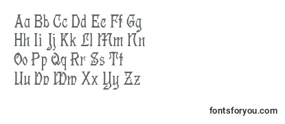 Schriftart Germanica