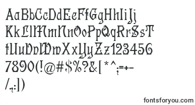  Germanica font