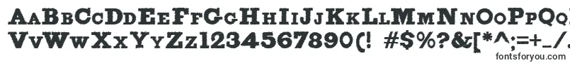 FigginsbruteTrash-Schriftart – Schriften für Adobe Indesign